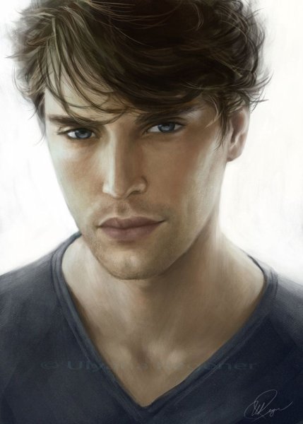 Мужчина рисунок