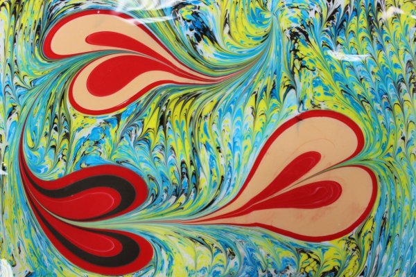 Эбру дракон