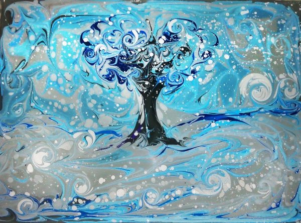 Аква анимация эбру