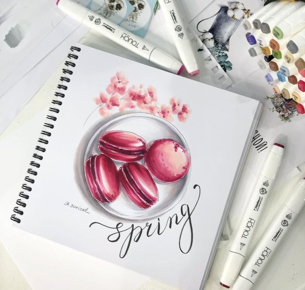 Скетчинг коктейль