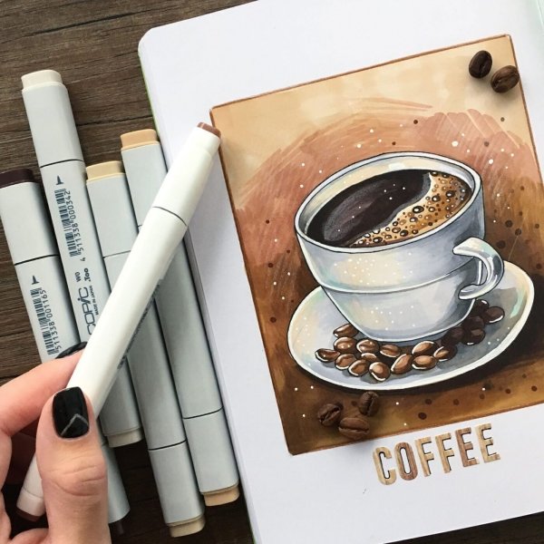 Маркеры для скетчинг