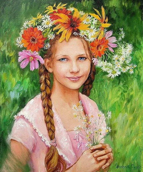 Художница Симонова Ольга Георгиевна. Радости детства...