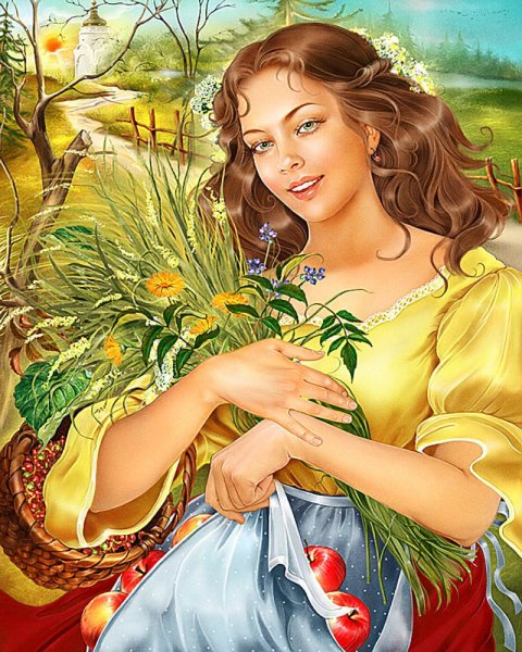 Художник Инна Кузубова пин ап