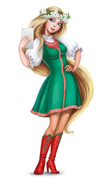 Медведь в русском стиле