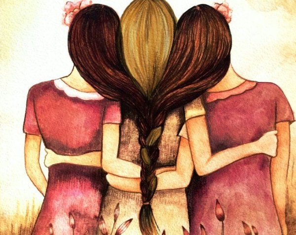 Картина лучшие подружки