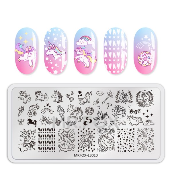 Konad Stamping Nail Art набор