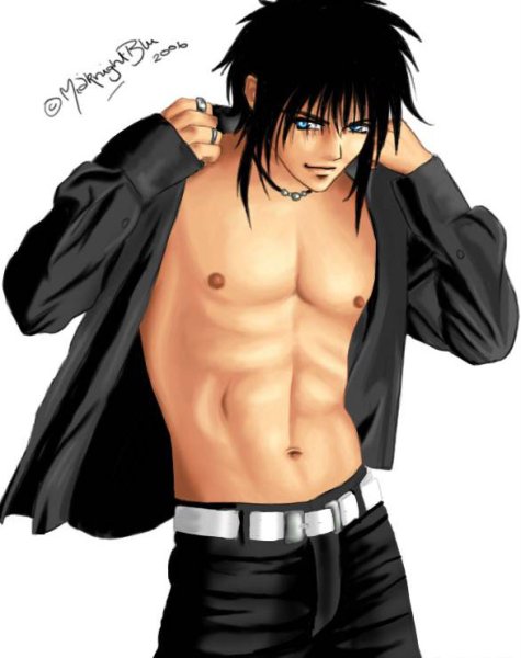 Красивые анимешники парни