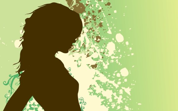 Силуэт девушки