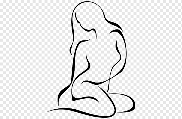 Женский силуэт