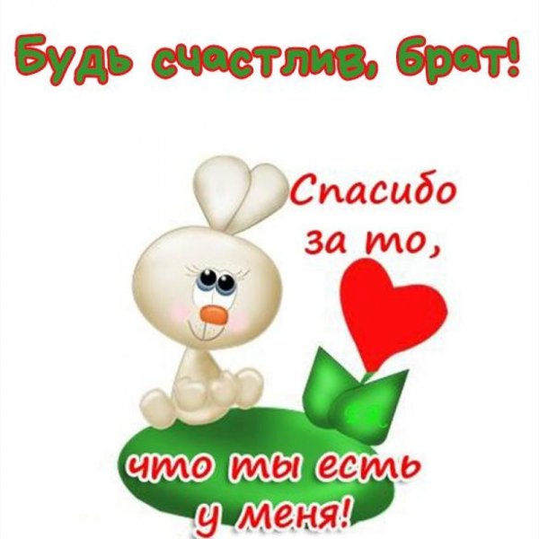 С днём рождения брату от сестры