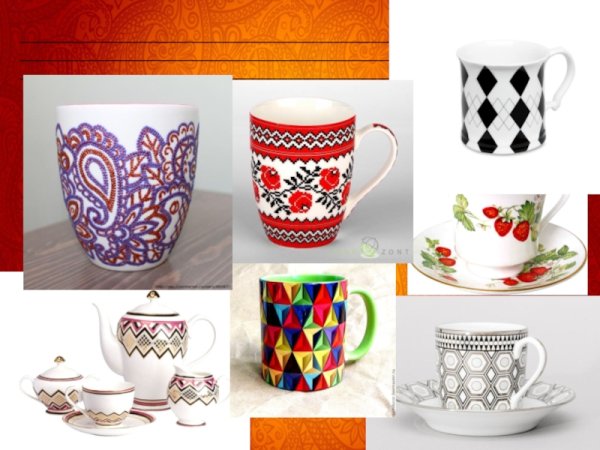 Роспись тарелок акриловыми красками