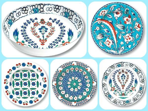 Тарелка с орнаментом