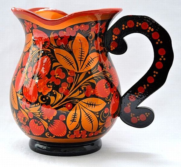 Гжельская роспись посуда