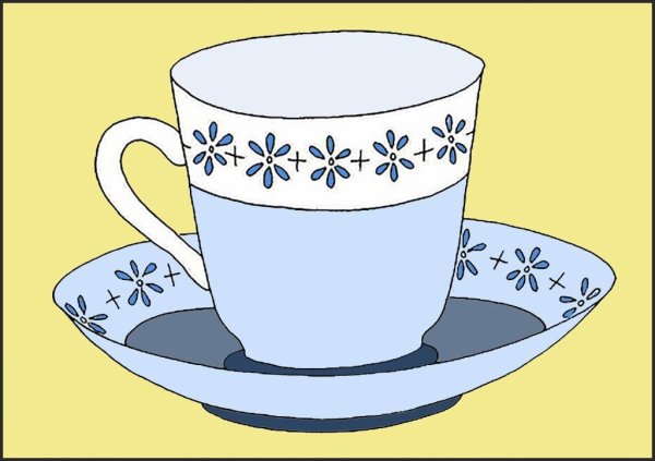 Тарелка рисунок