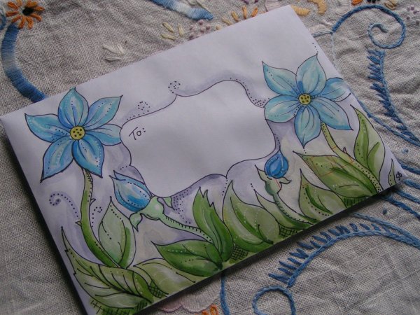 Конверт рисунок