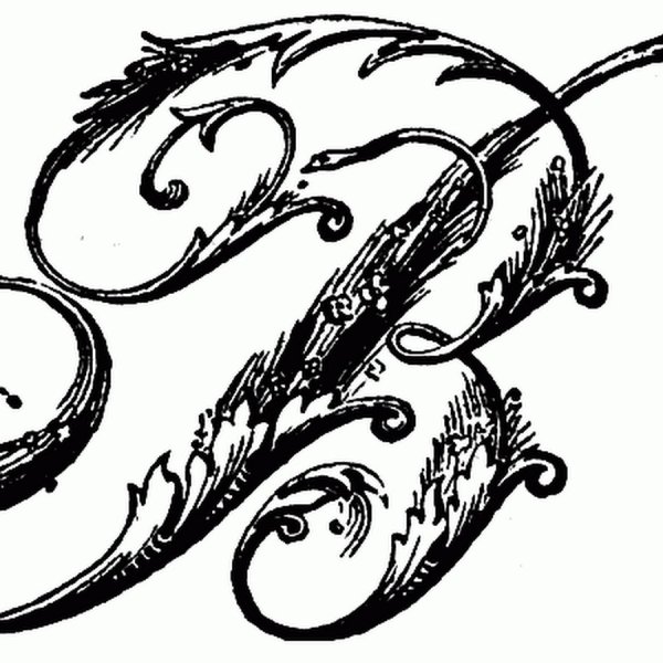 Вензель буквы