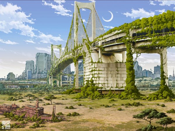 Токио улицы аниме