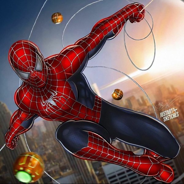 Баран человек паук