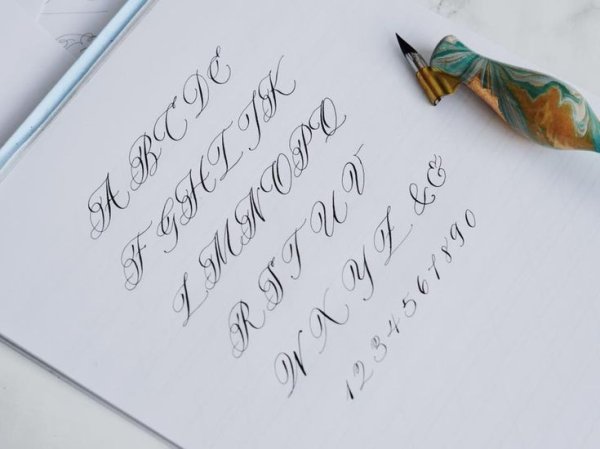 Каллиграфия искусство красивого письма