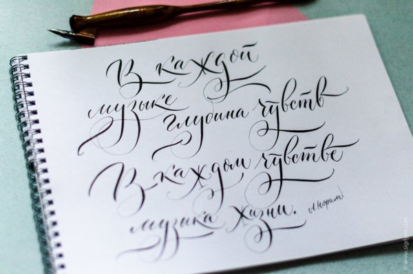 Пишу красиво