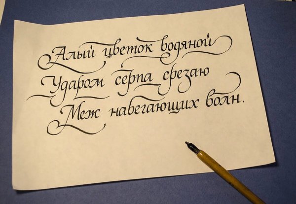 Почерк письменный алфавит
