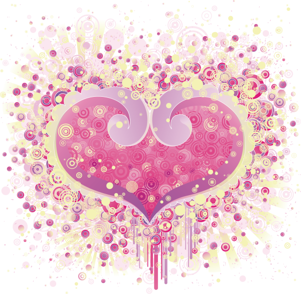 Красивое сердце рисунок