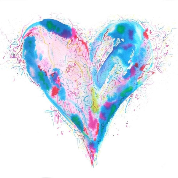 Сердечко с крыльями