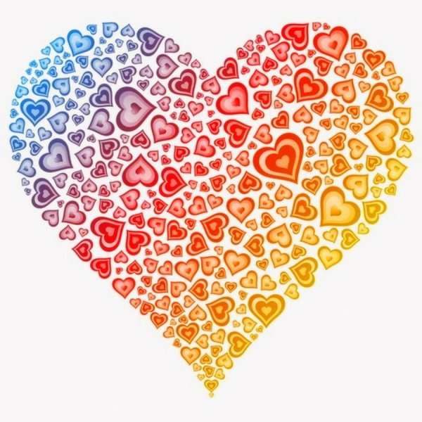 Сердечки для срисовки