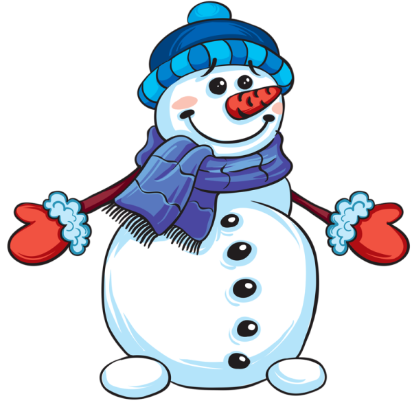 Новогодний Снеговик