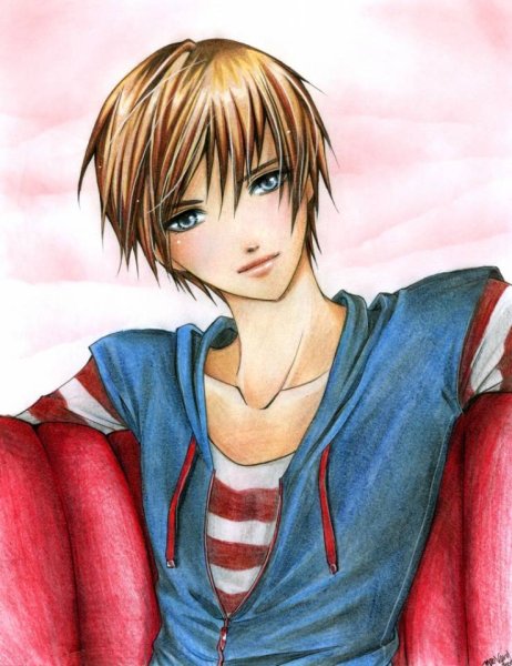 Красивые мультяшные парни