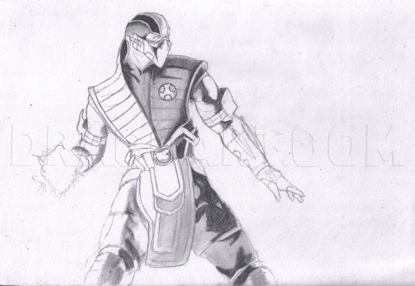 Сабзиро мортал комбат 11 раскраска