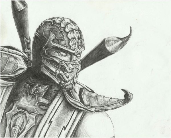 Скорпион мортал комбат