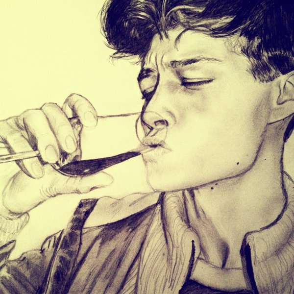 Красивые нарисованные парни