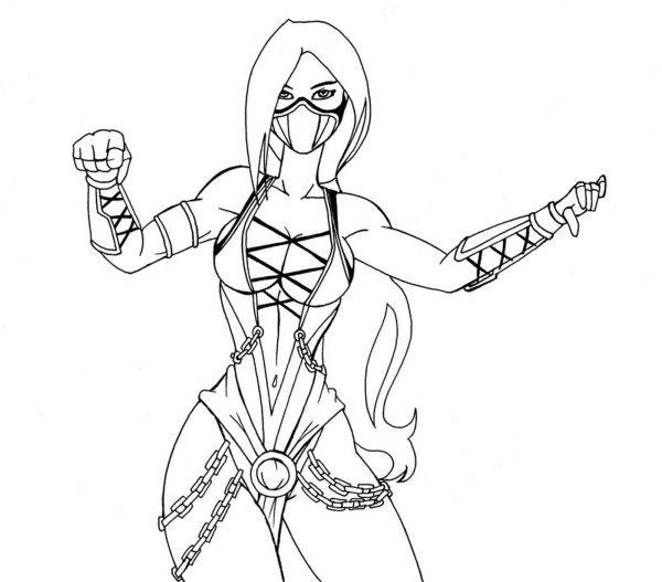 Китана мортал комбат