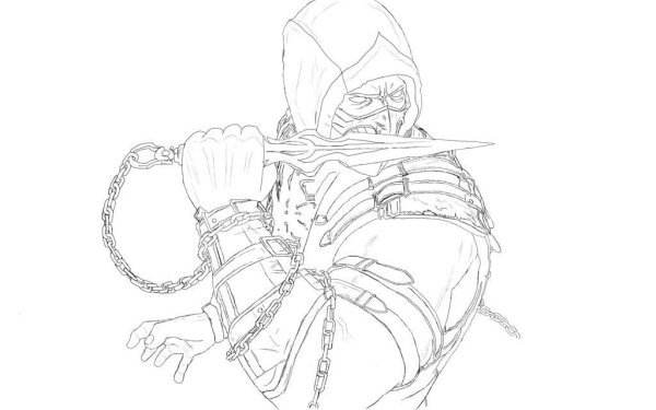 Скорпион из мортал комбат