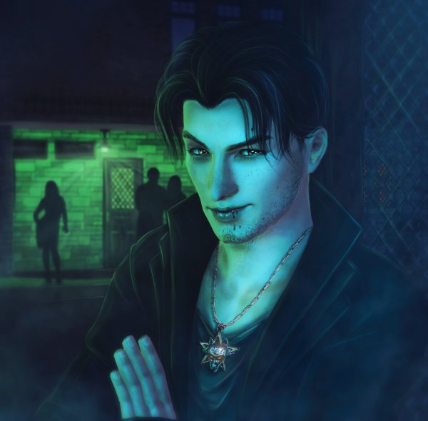 Готический мужчина арт