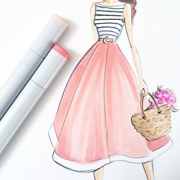 Девчачьи рисуночки