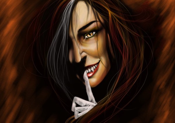 Мультяшная блондинка