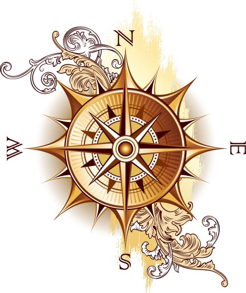 Старинный компас