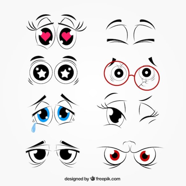 Глазки для рисования