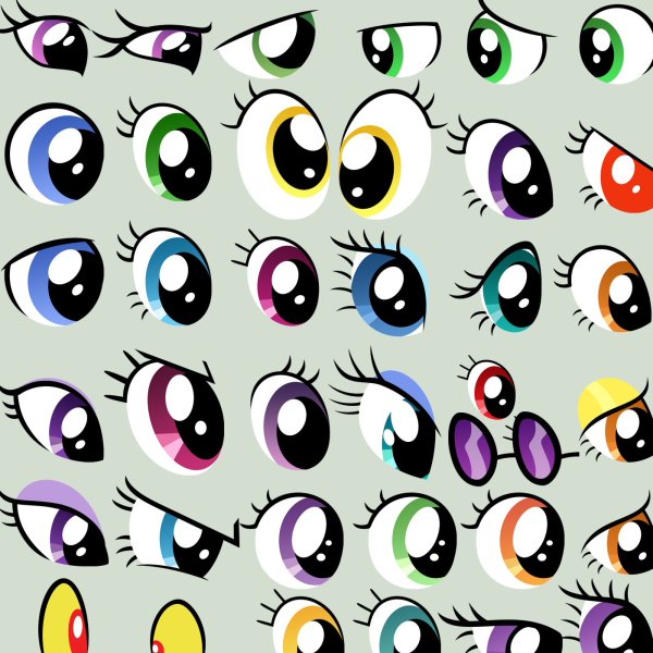 Глаза пони МЛП