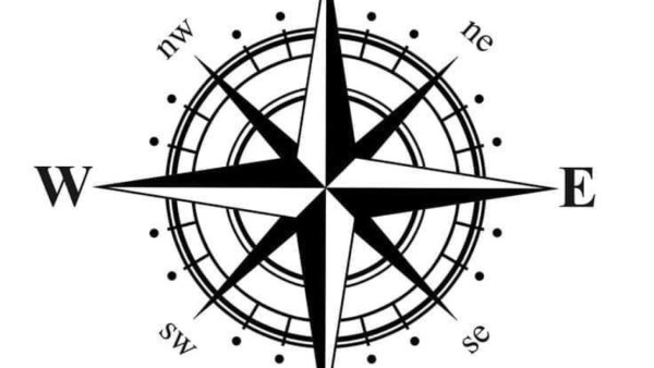 Татуировка роза ветров эскиз