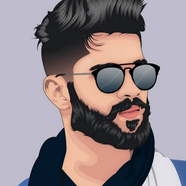 Аватар мужчина с бородой