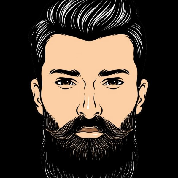 Борода эскиз