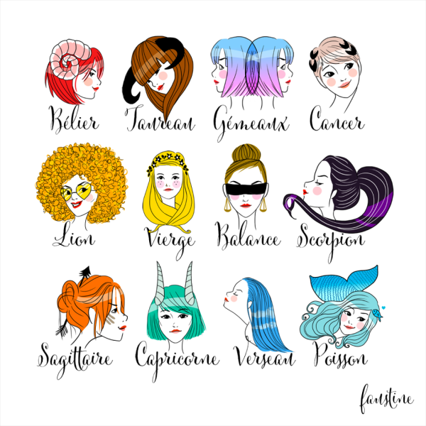 Стикеры знаки зодиака