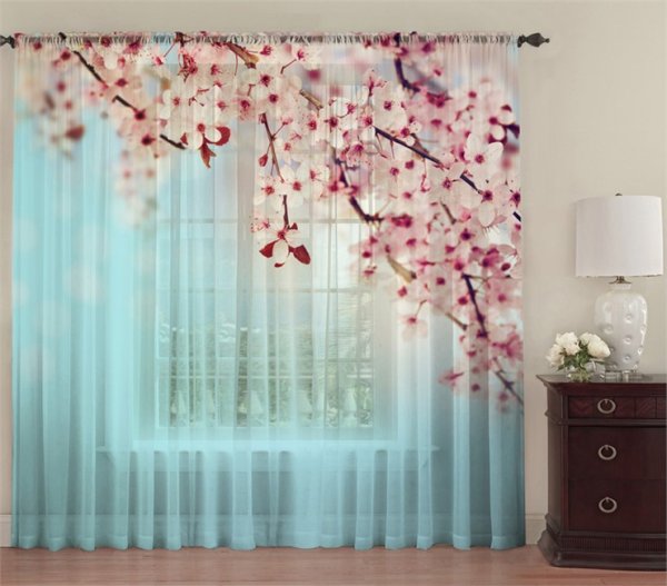 Фототюль Сакура