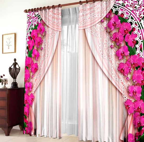 Комплект фотоштор ТАМИТЕКС «Примадонна»