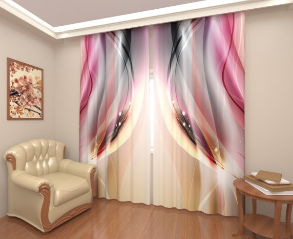 Фотошторы интерьер