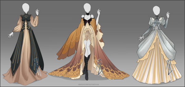 Платье референс средневековье