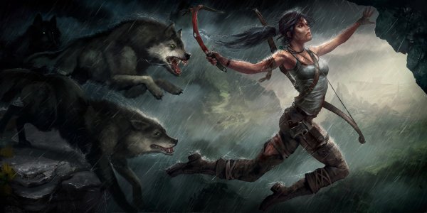 Лара Крофт 2013 арт
